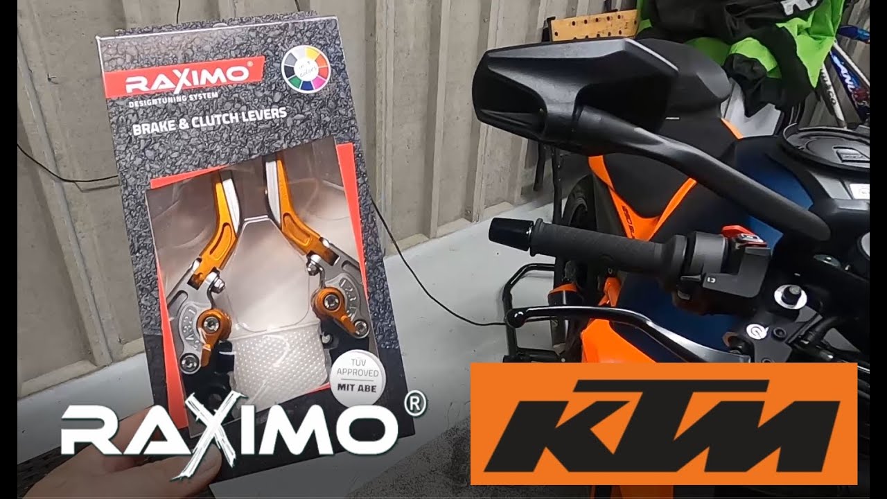 KTM 1290 Super duke r with Raximo levers
