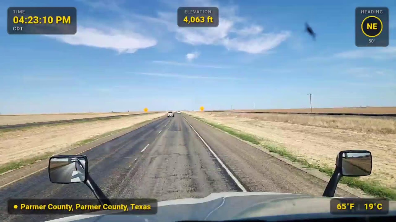 AMSR Trucking POV - IRL  | Albuquerque Santa Rosa ➜ Clovis NM, Friona Texas