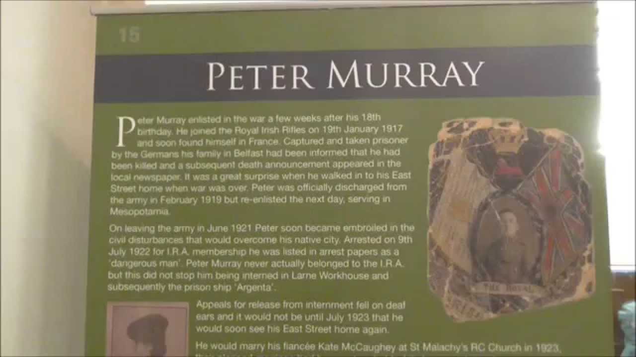 WW1 Private Murray Royal Irish Rifles a story stranger than fiction