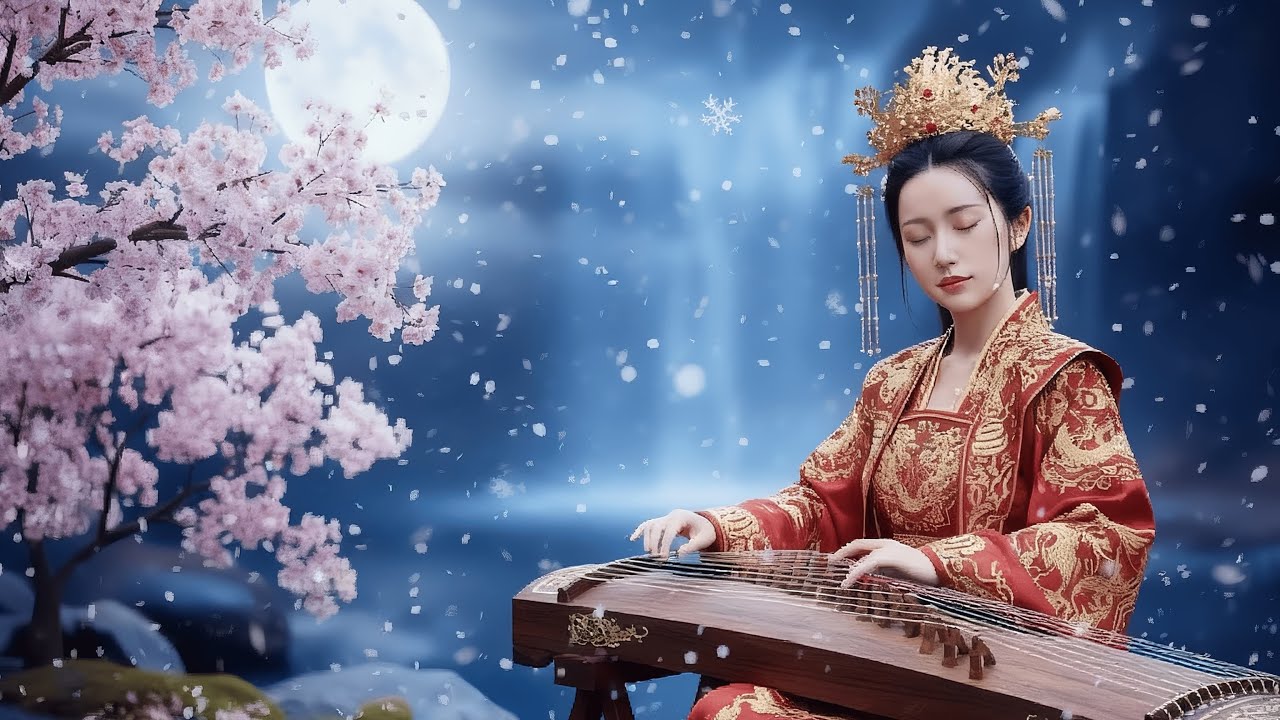Relaxing Chinese Zen Music with Flute, Erhu & Guzheng | Soft and Airy @ZenBambooHealing
