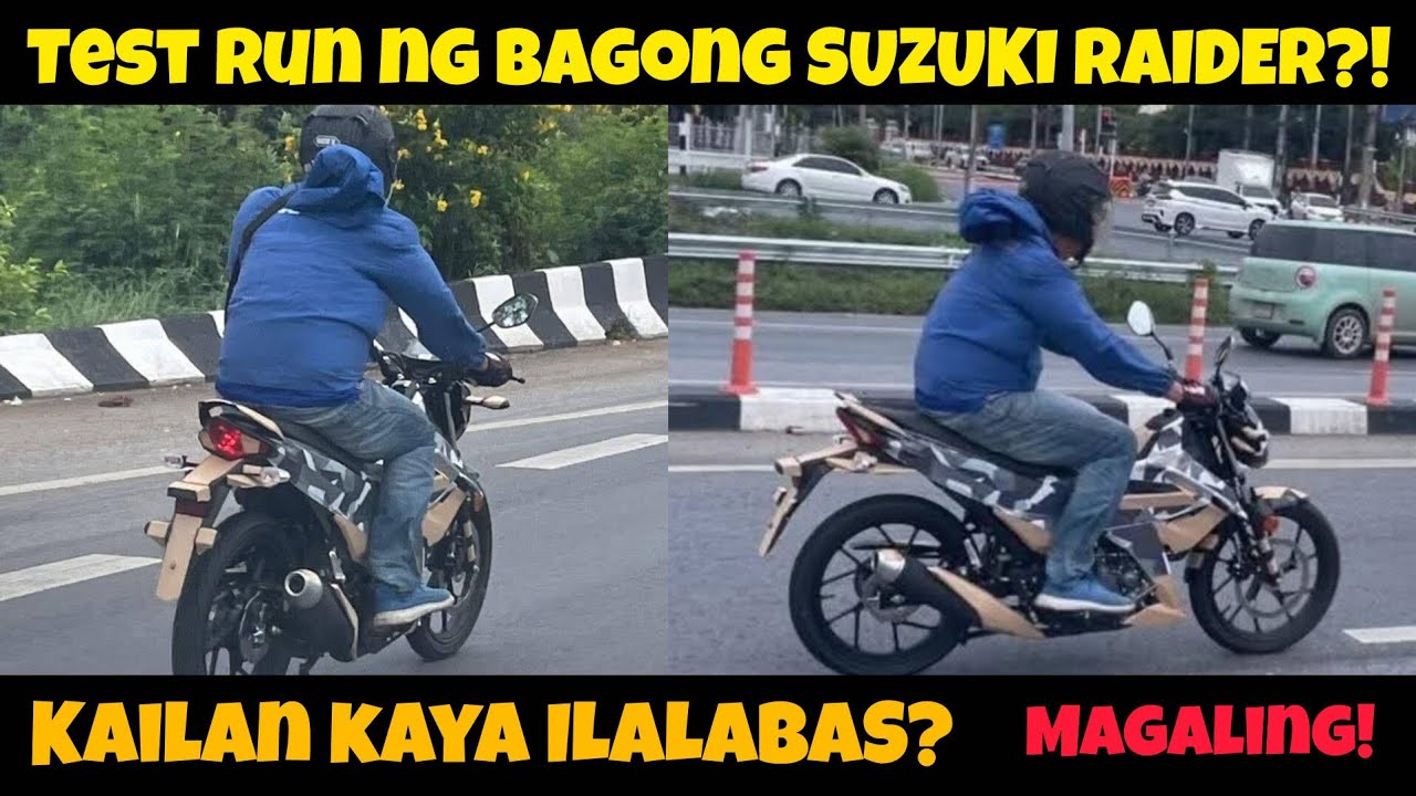 MAY BAGONG SUZUKI RAIDER NA ILALABAS?! 