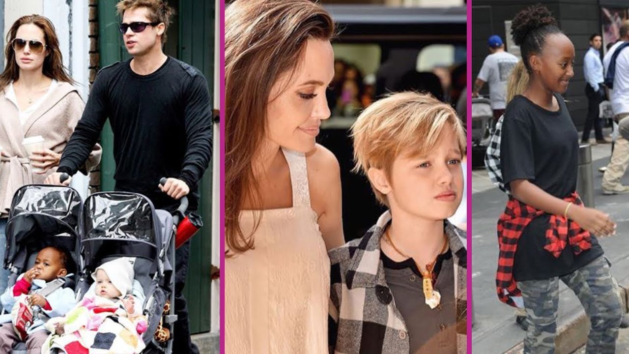 Angelina Jolie And Brad Pitt Daughters 2017
