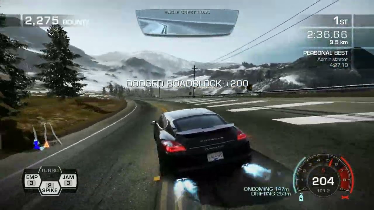Need For Speed Hot Pursuit | Avalanche | Porsche Panamera Turbo