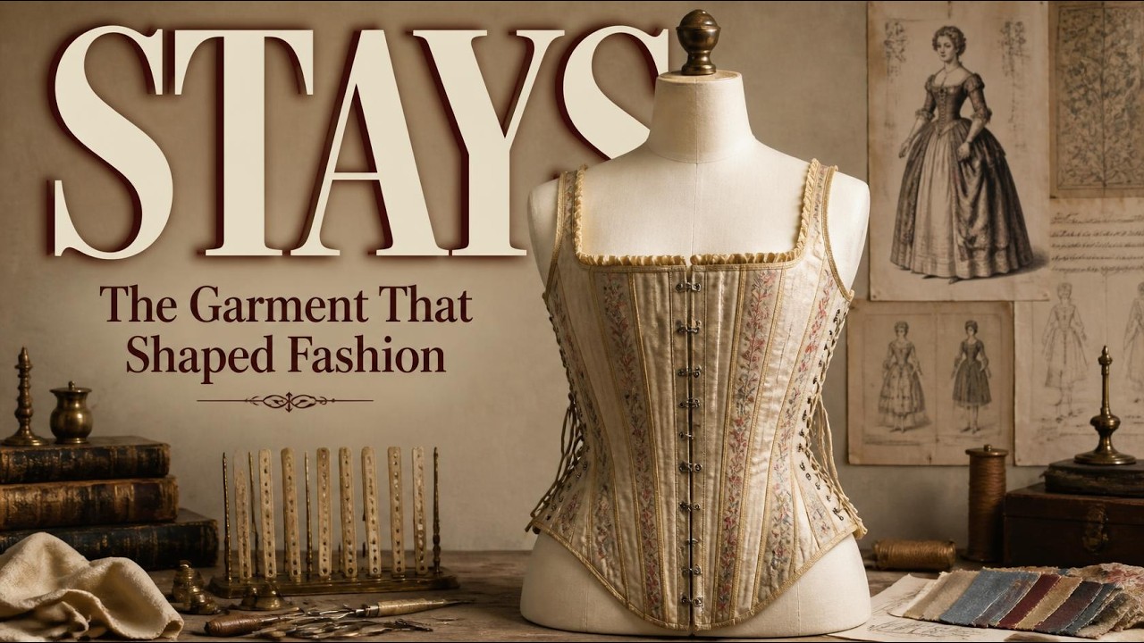 Stays: The Structured Garment That Shaped Early Fashion