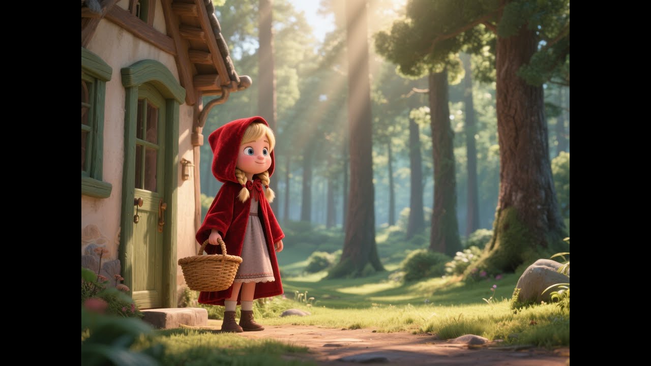 Little Red Riding Hood 🦊 | A Kind and Clever Girl’s Adventure | Classic Kids Story