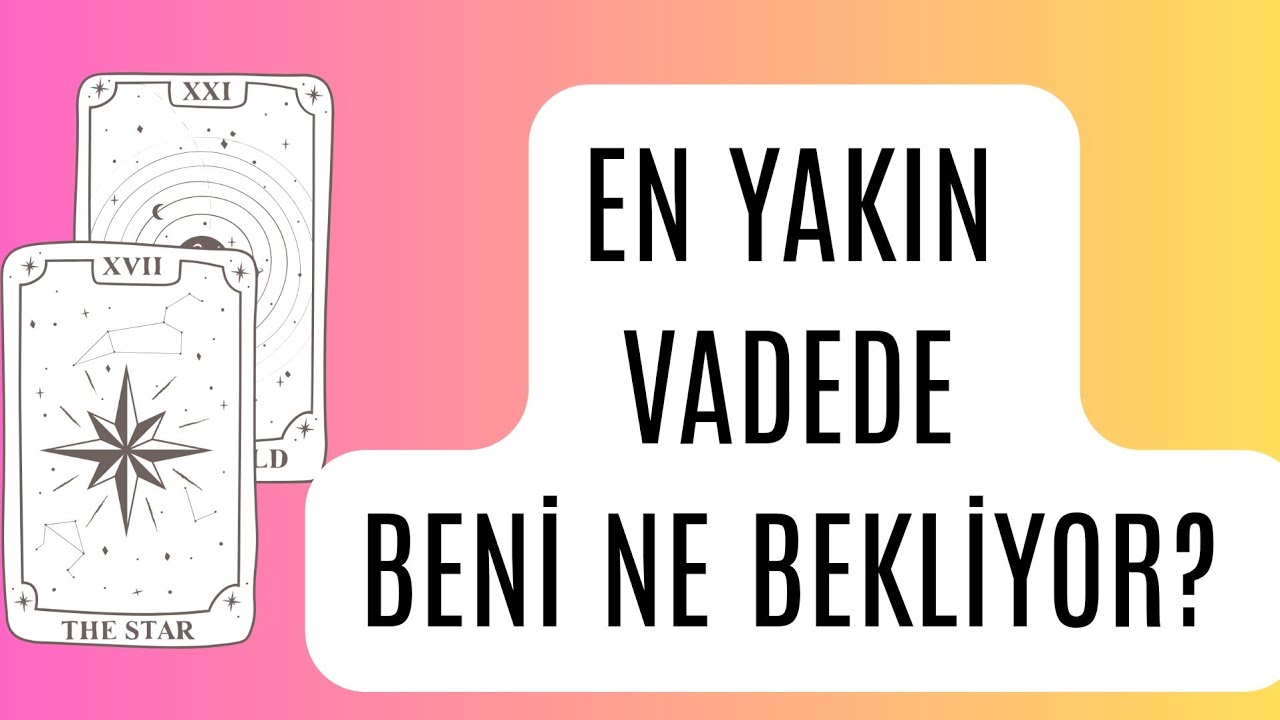 DESTE SEÇ💫 YAKIN VADEDE BENİ NE BEKLİYOR ✨️💕 #tarot #kesfetteyiz #keşfetbeniöneçıkar 
