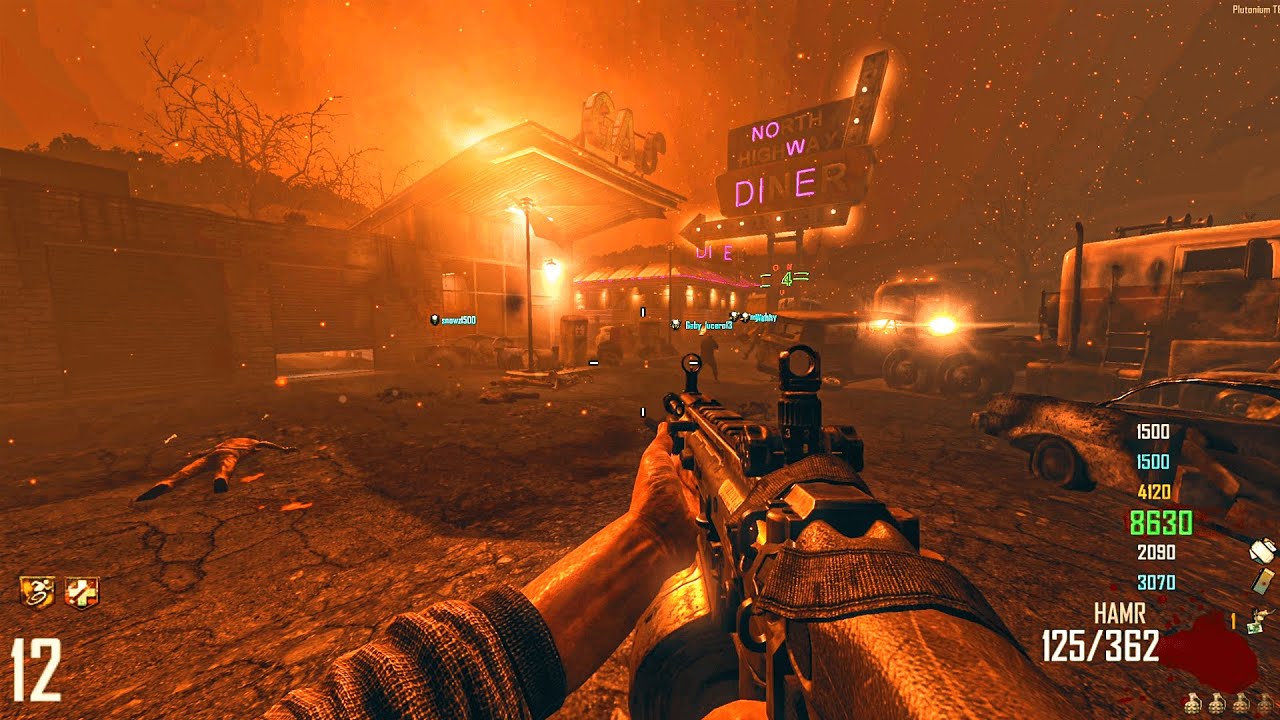 TRANZIT 8 PLAYERS | ZOMBIES GAMEPLAY | CALL OF DUTY BLACK OPS 2 (No Commentary)