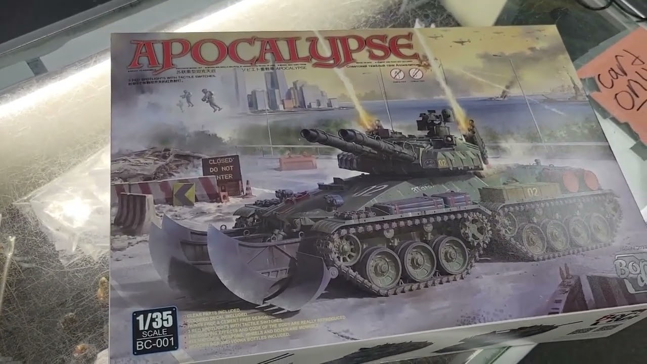 Apocalypse Tank in 1/35th scale by Border.
