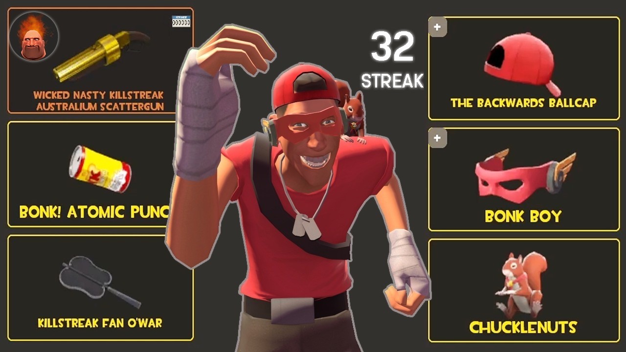I might as well be The Flash when I play Scout on 