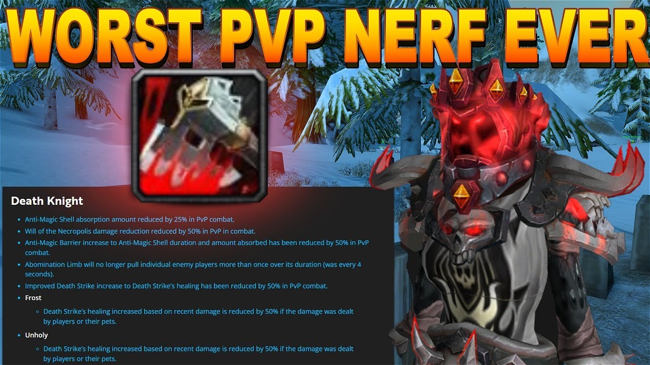 Самое масштабное ослабление PvP в истории... Из-за бага?