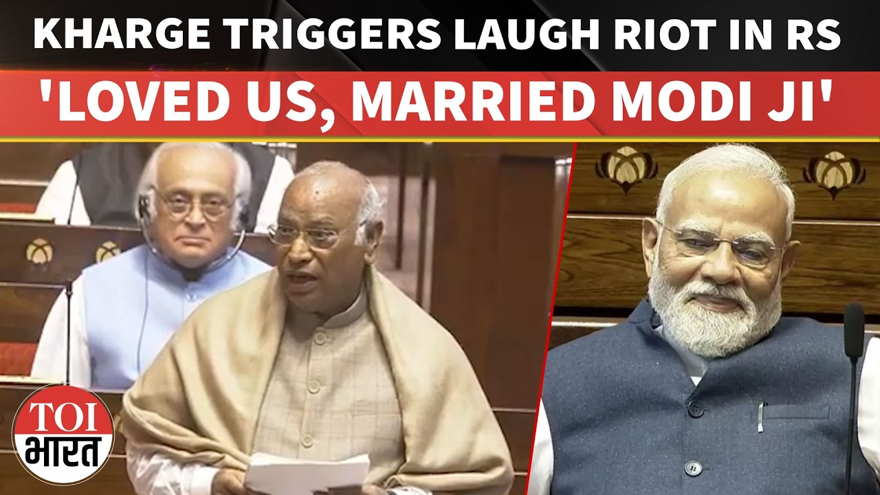 ‘Loved Us, Married Modi’: Mallikarjun Kharge’s Remark On Deve Gowda Sparks Laughter In Rajya Sabha