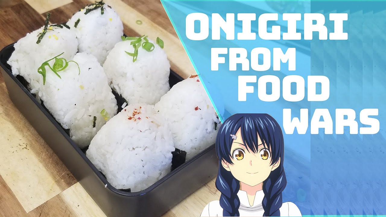I Made The Onigiri Platter from FOOD WARS!
