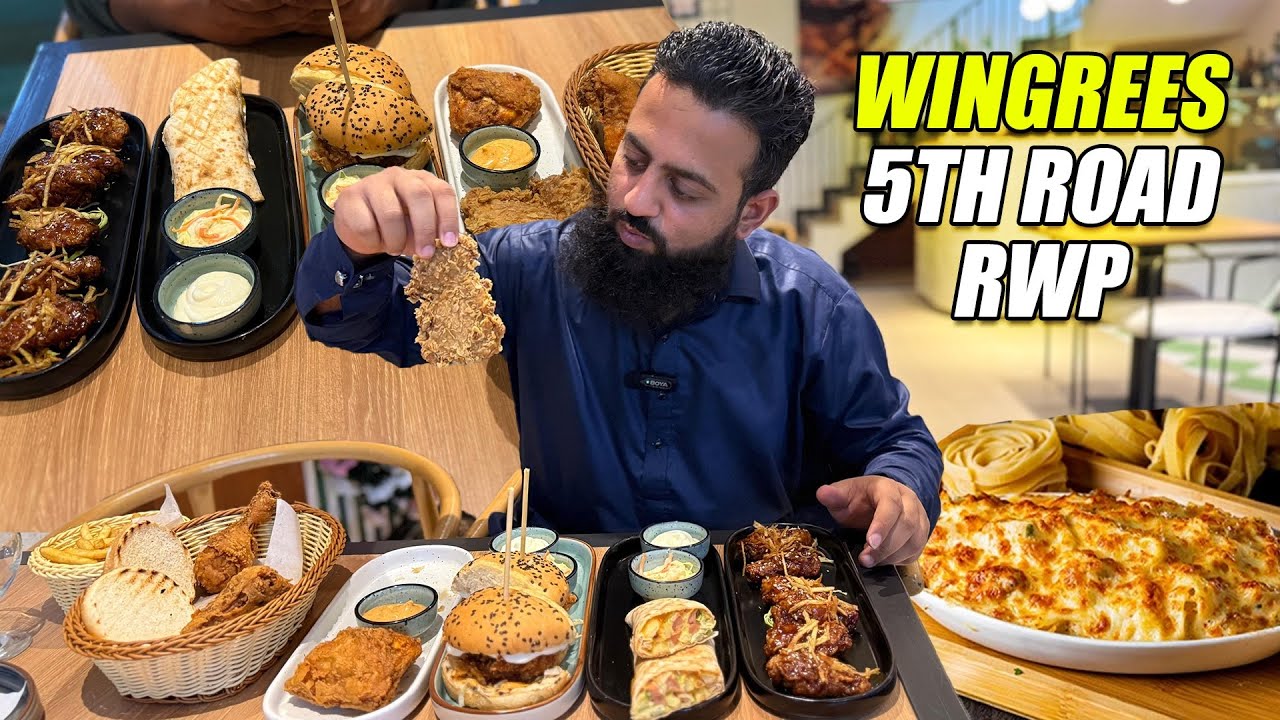 Wingrees 5th Road Commercial Market Review | Fast Food,Zinger,Wrap,Broast,Wings,Fries,Chicken