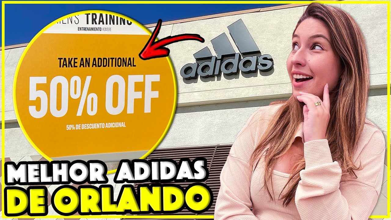 COMO ESTÁ A MELHOR ADIDAS DE ORLANDO - TOUR COMPLETO
