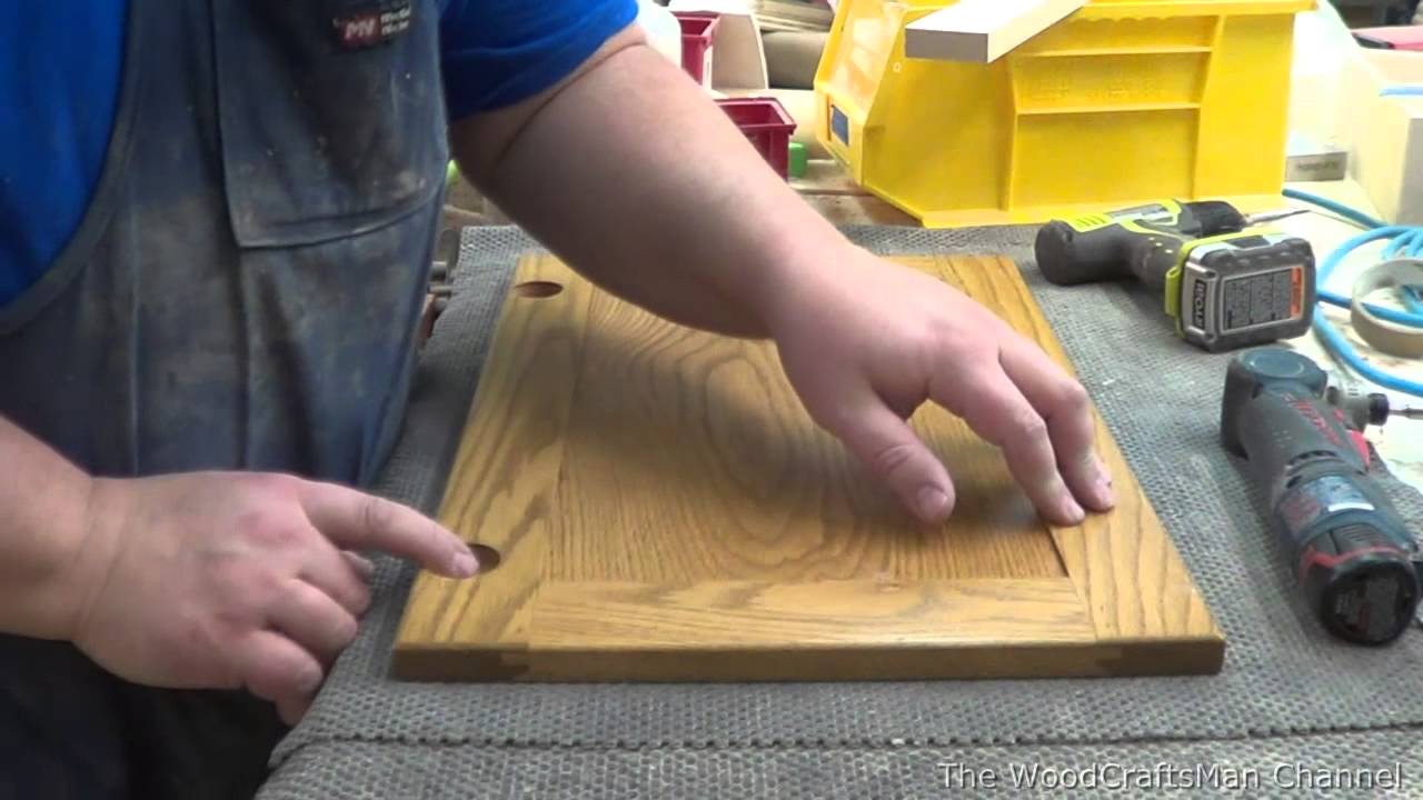 Building Custom Oak Cabinets Episode 13-Installing The Door Hinges # 124