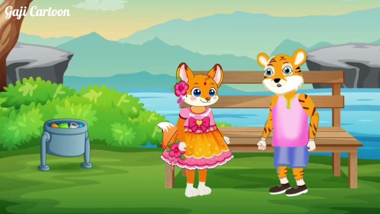 পুকুরে জাদুর তরমুজ চাষ। Fox Cartoon। Bangla Cartoon। Rupkother Golpo। Shiyaler Cartoon। Cartoon on।