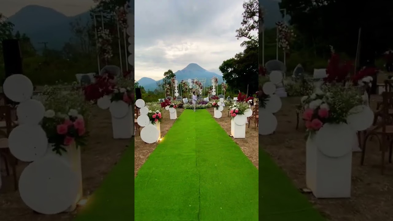 Wedding outdoor, dekor manten outdoor, #wedding #weddingoutdoor #cinematicvideo