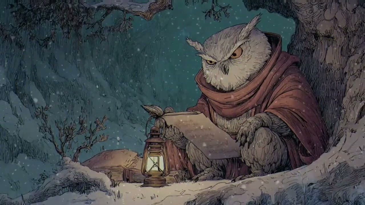 [Celtic Music] Soothing Celtic Music for Inner Stillness — A Small Soul Reading the Infinite Night