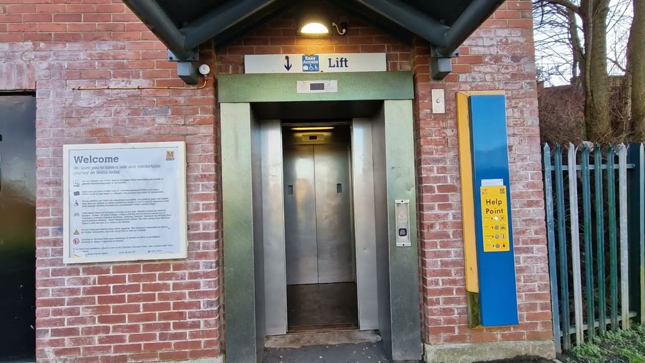 2001 Kone Lifts @ Fellgate Tyne & Wear Metro Station