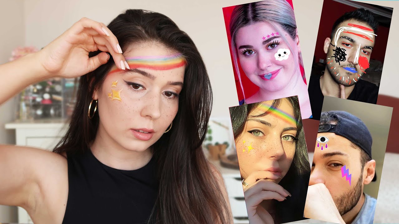 YOUTUBERLAR MAKYAJIMI ÇİZDİ! 😅