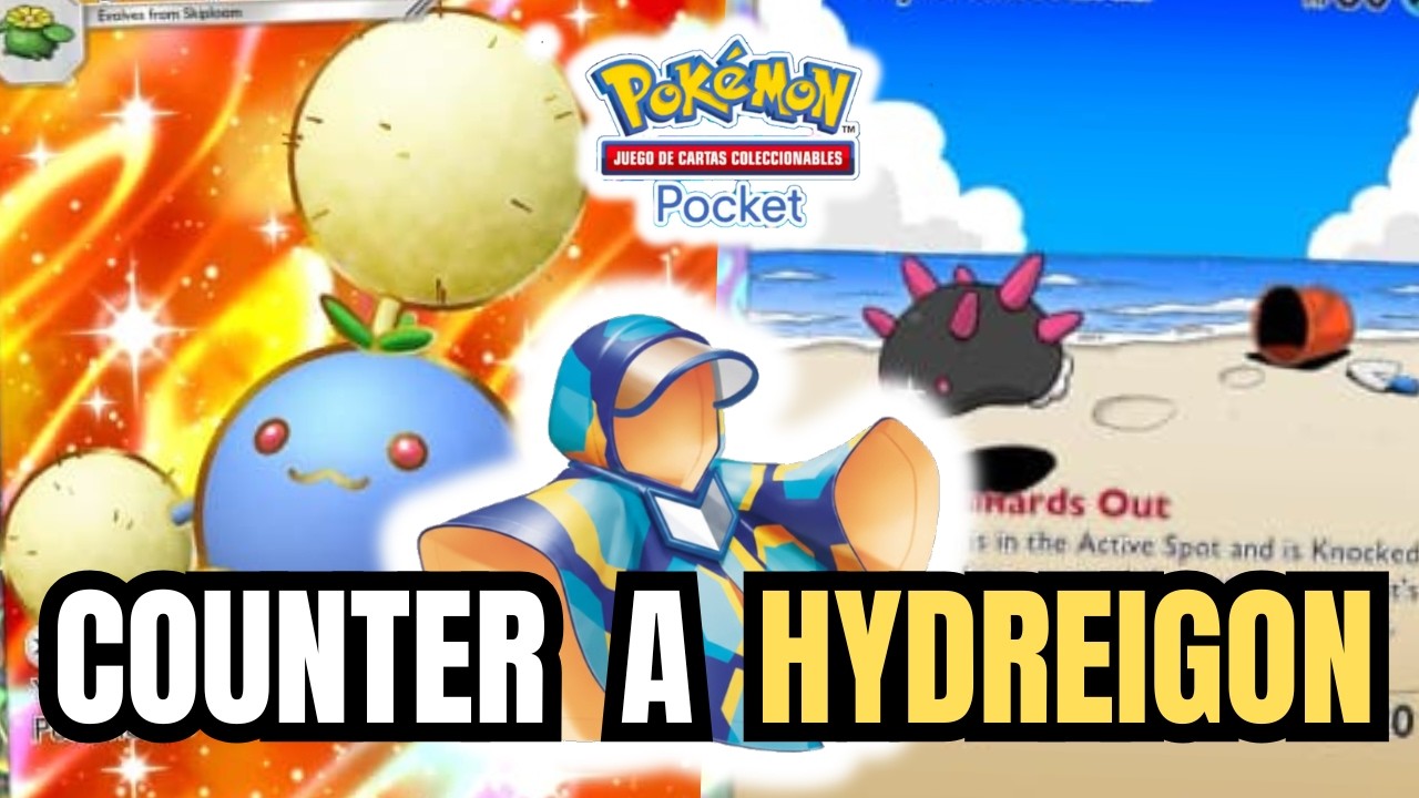 JUMPLUFF EX es el COUNTER PERFECTO contra HYDREIGON | Pokémon TCG Pocket