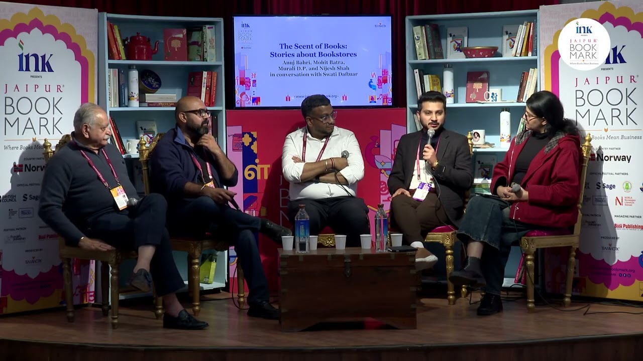 The Scent of Books: Stories about Bookstores | Jaipur Bookmark 2026
