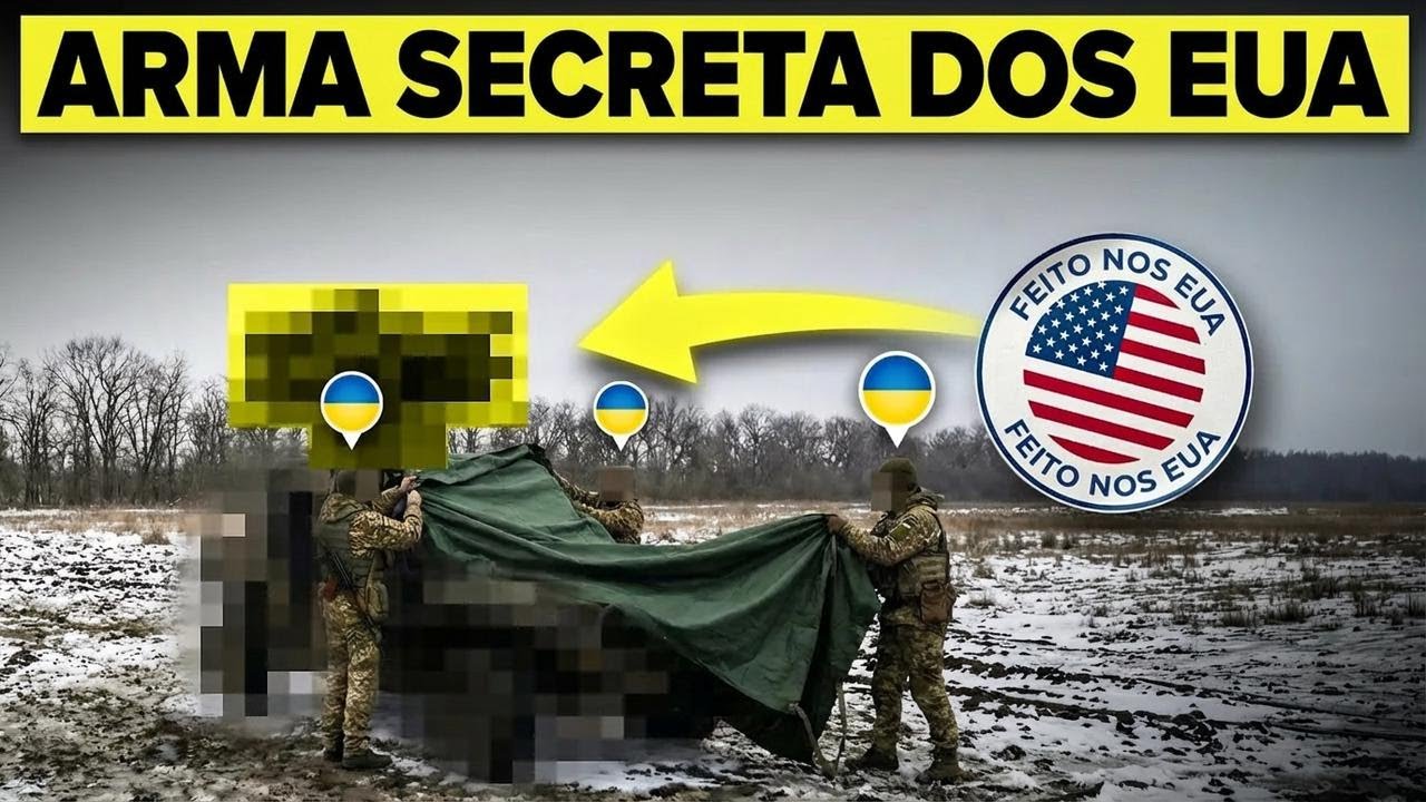 Nova arma secreta dos EUA chega à Ucrânia e já muda o rumo da guerra