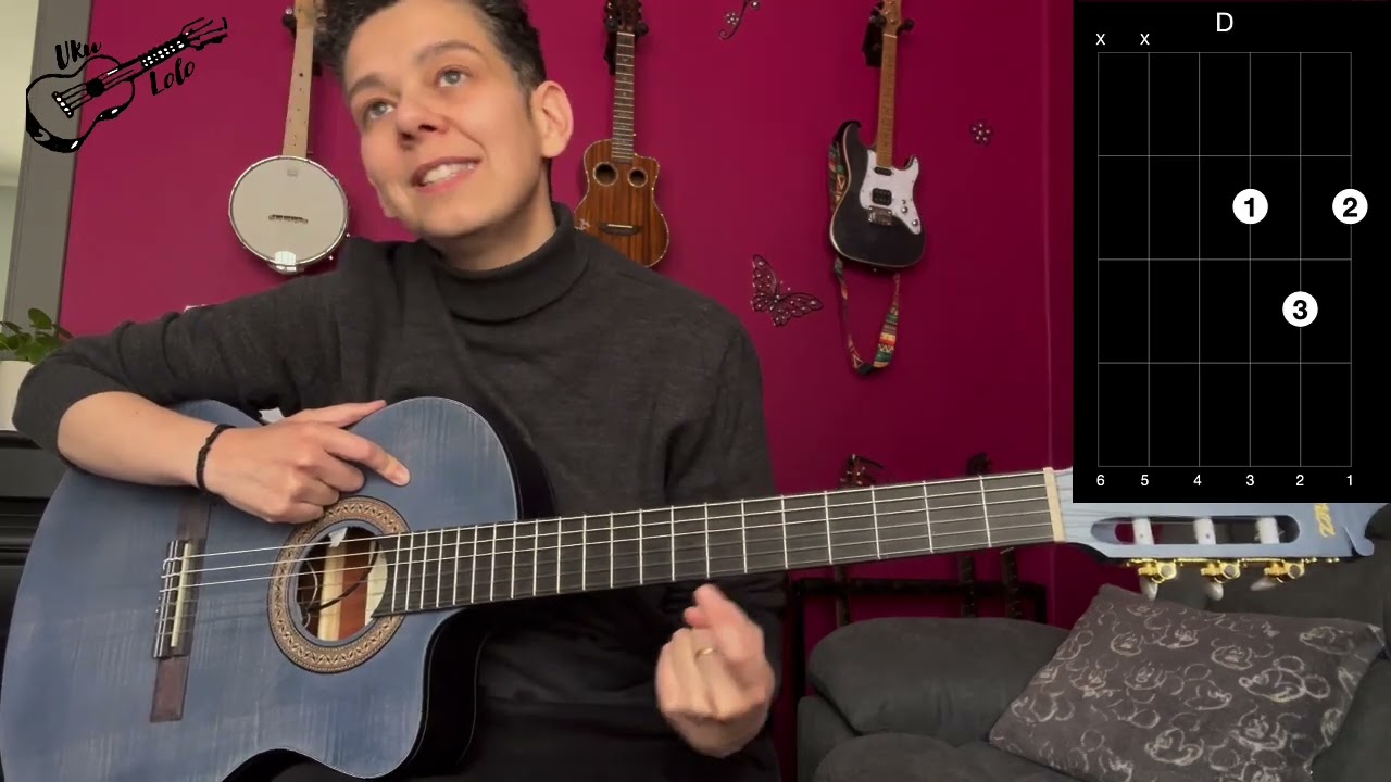 Cours #07 🎸 Accord D à la guitare