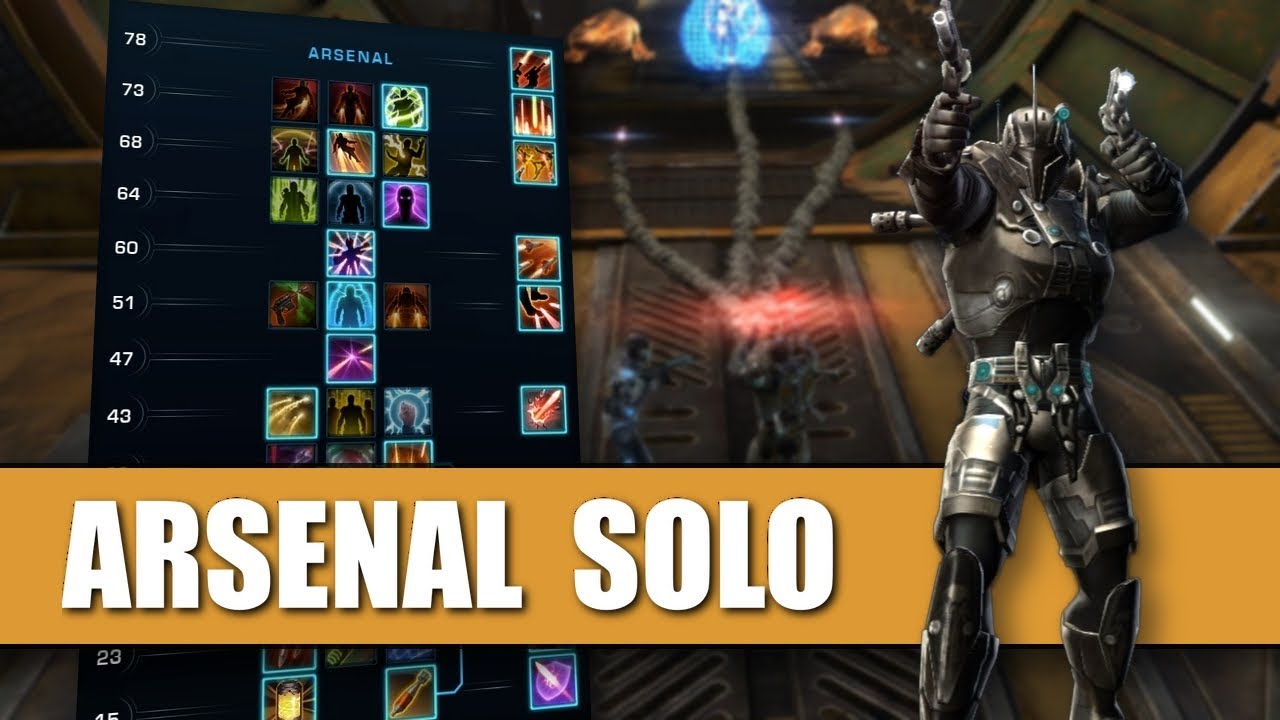 SWTOR Arsenal Mercenary Best Solo Build Guide (Up to Date for 7.7)