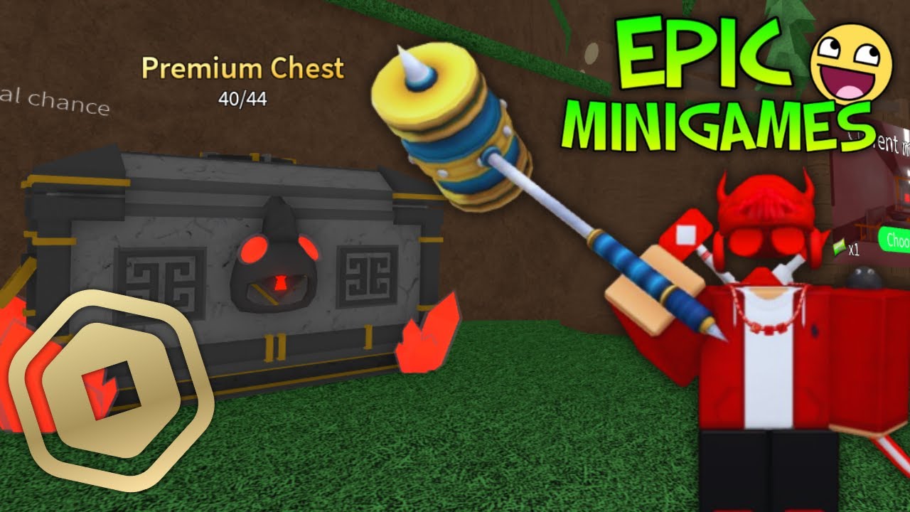 Unboxing The PREMIUM Crate In RBLX: Epic Minigames! (WAS My Final EM Video 😭)