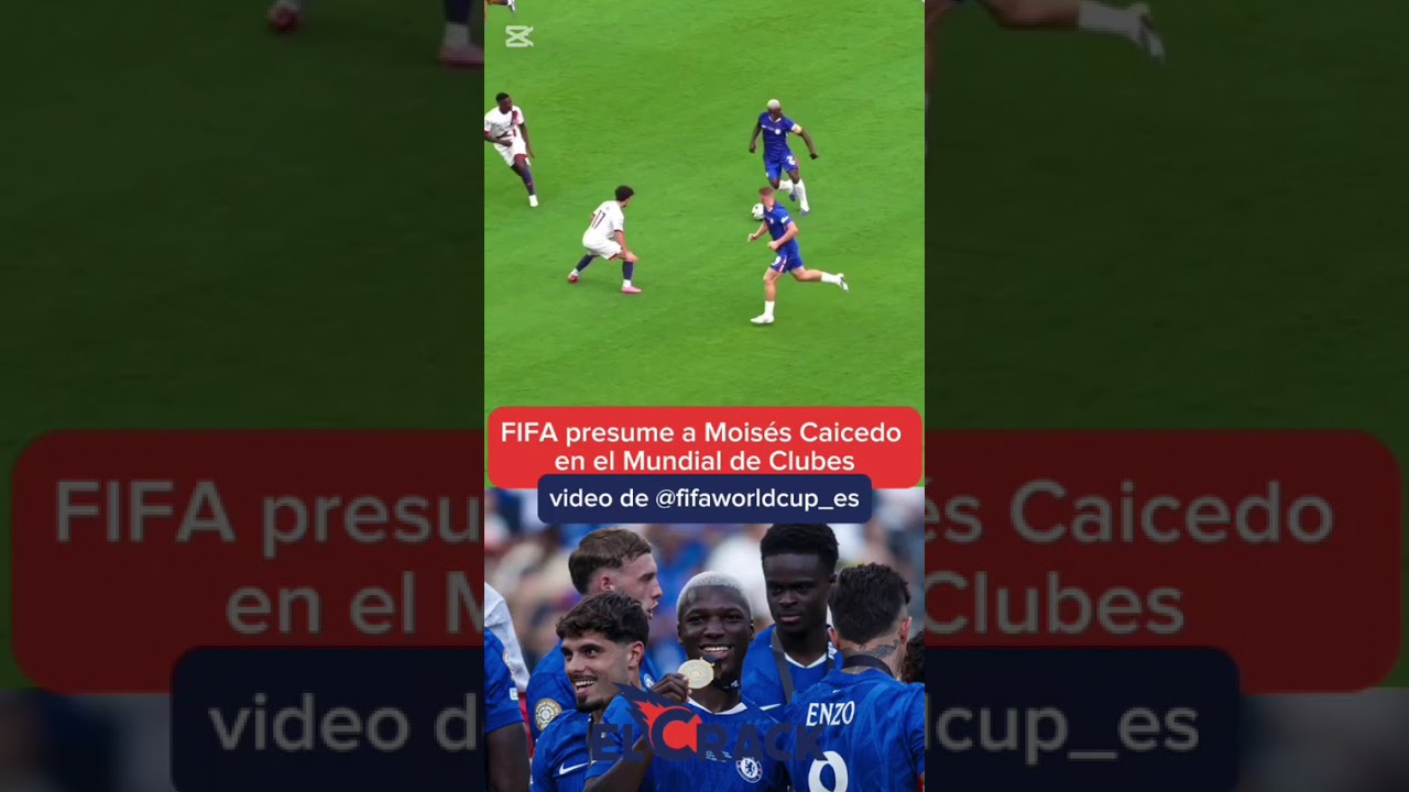 Mois&eacute;s Caicedo en la final de Mundial de Clubes