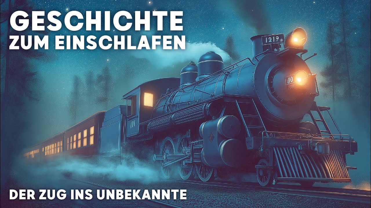 Was steckt hinter dem geheimnisvollen Zug ins Unbekannte? Hörspiel zum Einschlafen