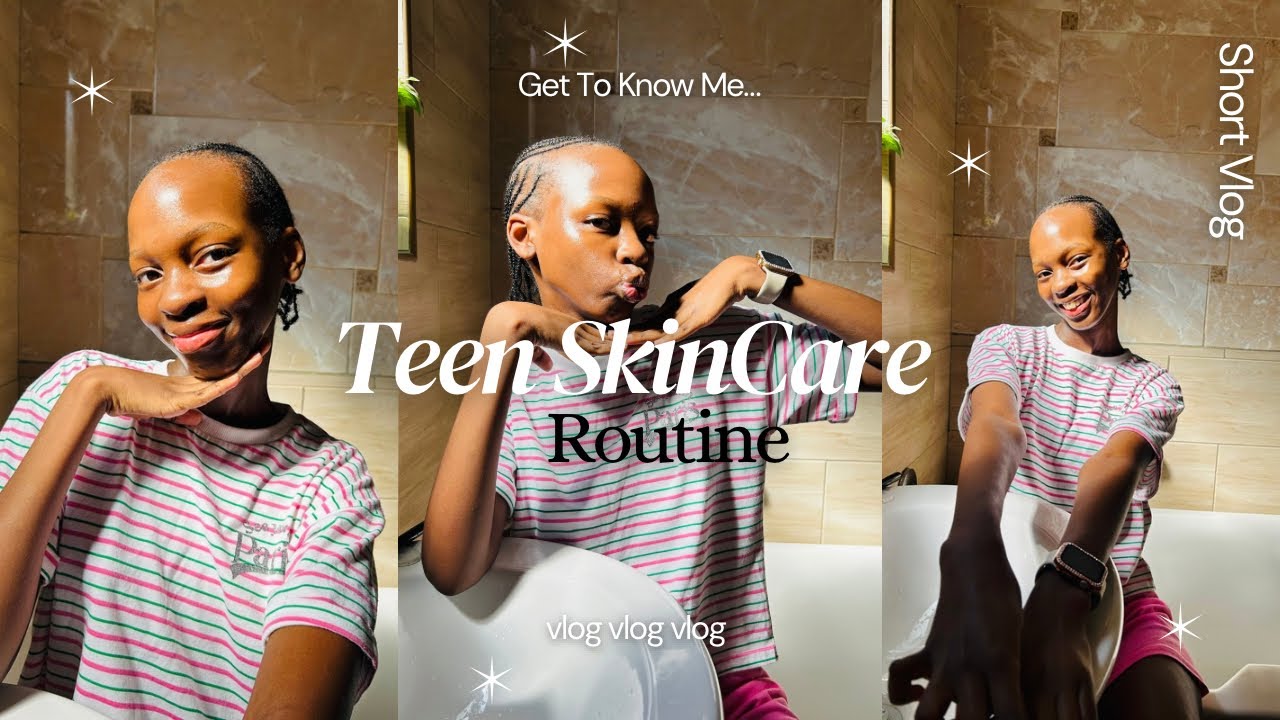 TEEN SKINCARE ROUTINE | ARE YOU BEING BULLIED ONLINE OR AT SCHOOL? | GET TO KNOW ME | GRWM
