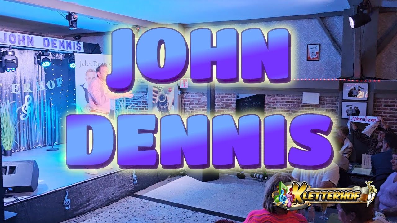 John Dennis - CD voorstelling Larissa & John Dennis -  Kletterhof Wieze
