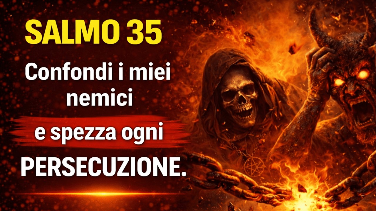 SALMO 35: Confondi i tuoi Nemici e Ferma ogni Persecuzione OGGI! 🛡️⚖️