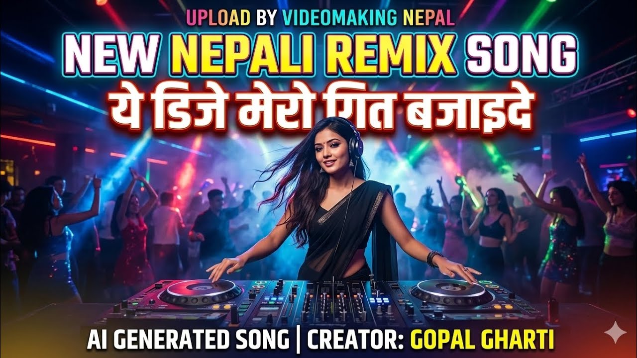New Nepali DJ Remix 2026 🔥 Ye DJ Mero Git Bajaaide |ये डि जे मेरो गित बजाइदे💥 Creator Gopal Gharti