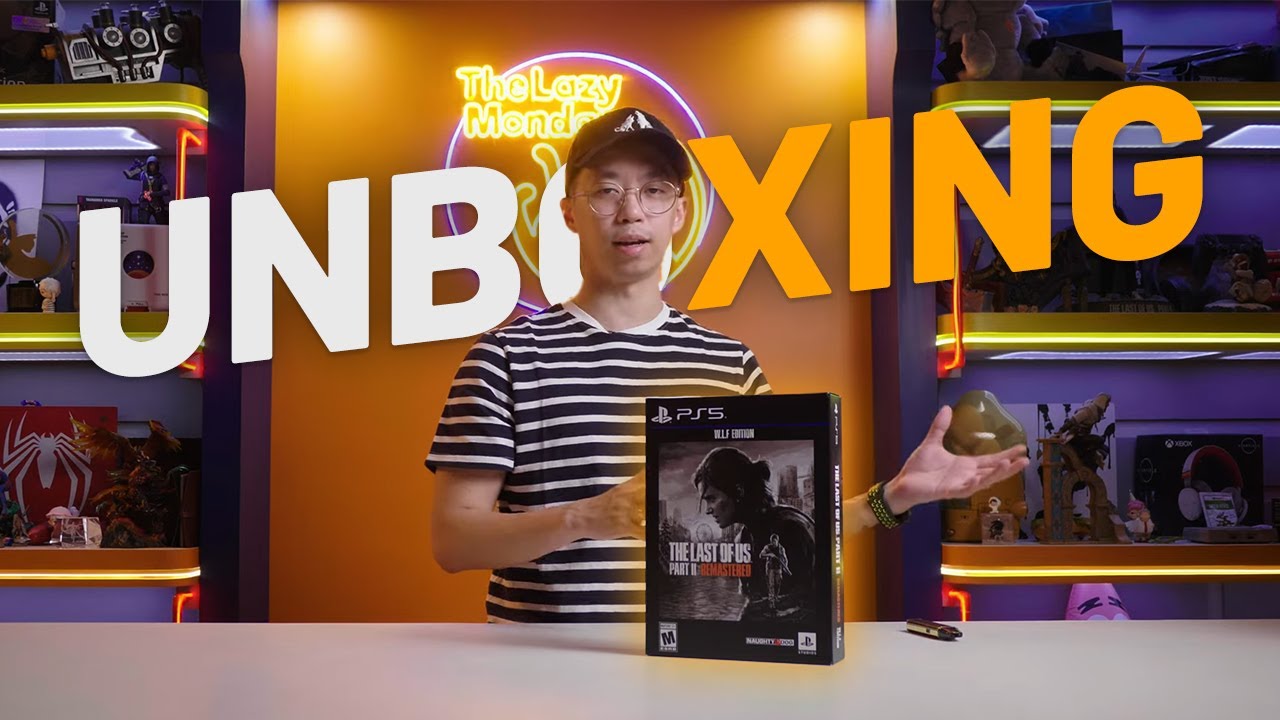 Unboxing The Last of Us Part 2 Remastered WLF  Edition yang cuma bisa dibeli di Amerika