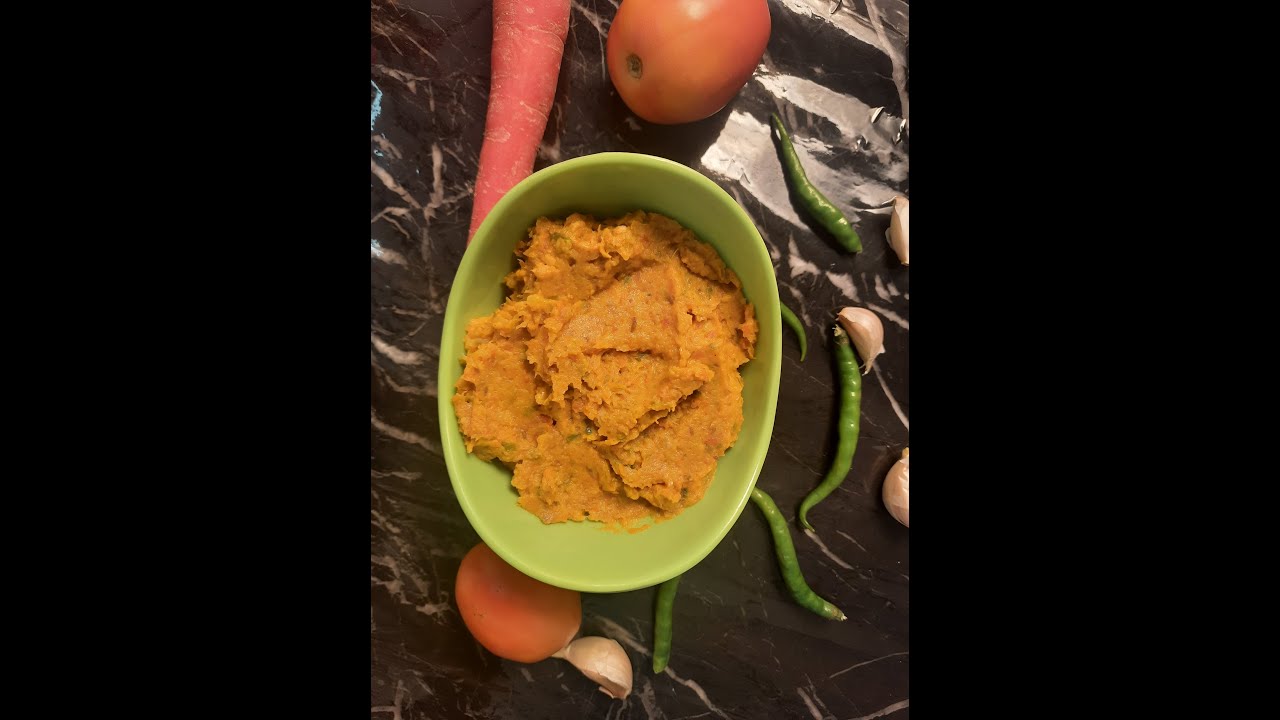 Cabbage-Carrot Chutney/ Easy Vegetable Chutney/ Quick and Healthy Recipe.