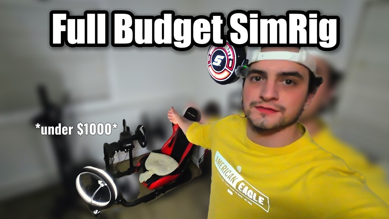 My First Completed Budget Sim Rig
