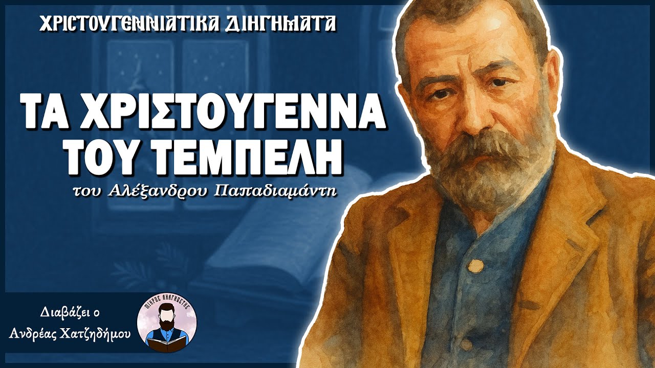 Τα Χριστούγεννα του τεμπέλη - Αλέξανδρος Παπαδιαμάντης | Χριστουγεννιάτικα Διηγήματα