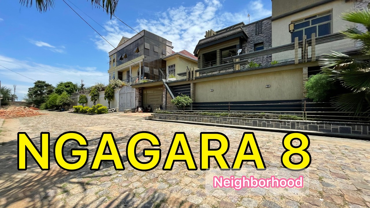 Walking in NGAGARA 8 🇧🇮 | Smallest and Beautiful Neighborhood in Bujumbura, Burundi