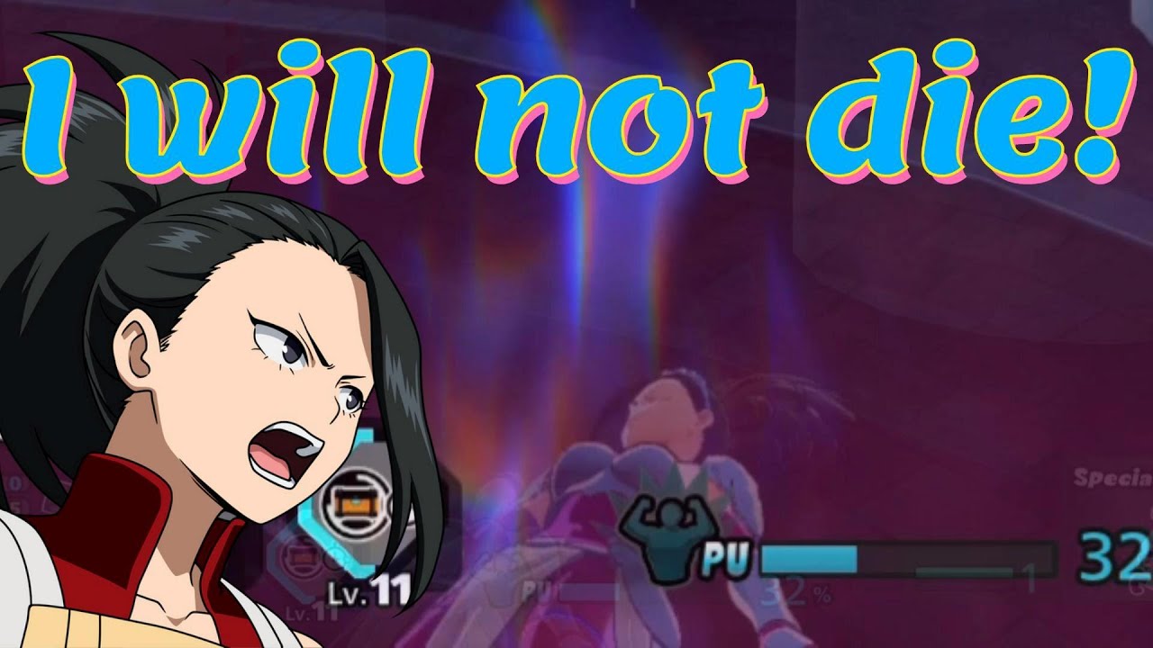 Storm Warrior Momo 1v3 in My Hero Ultra Rumble