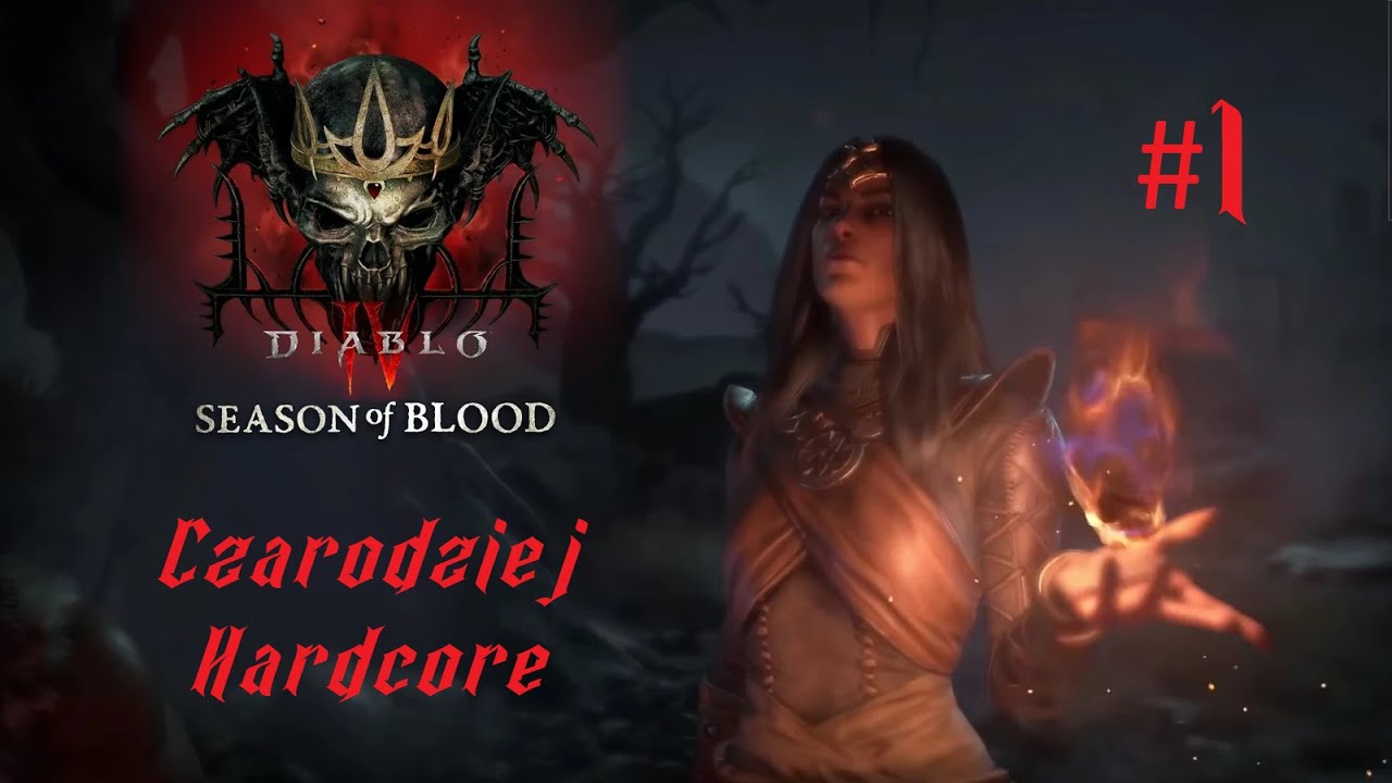 Diablo 4 Czarodziej s2 HC #1 [Zagrajmy PL]