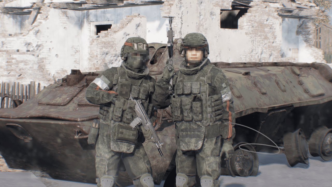 зачистка деревни #armareforger #arma3