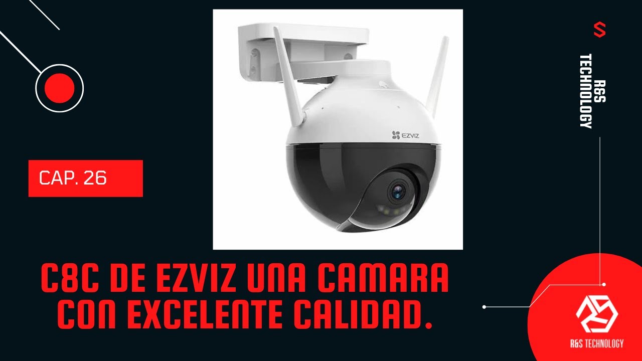 Camara C8C de EZVIZ el TUTORIAL mas COMPLETO.