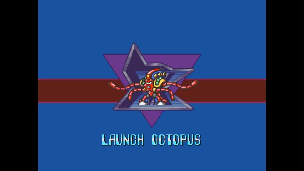 Launch Octopus(Subterranean Base) - Megaman X