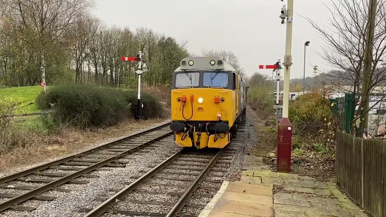 East Lancashire Heritage Railway Winter DMU But Not Always Gala Day One Ramsbottom 09/11/2024