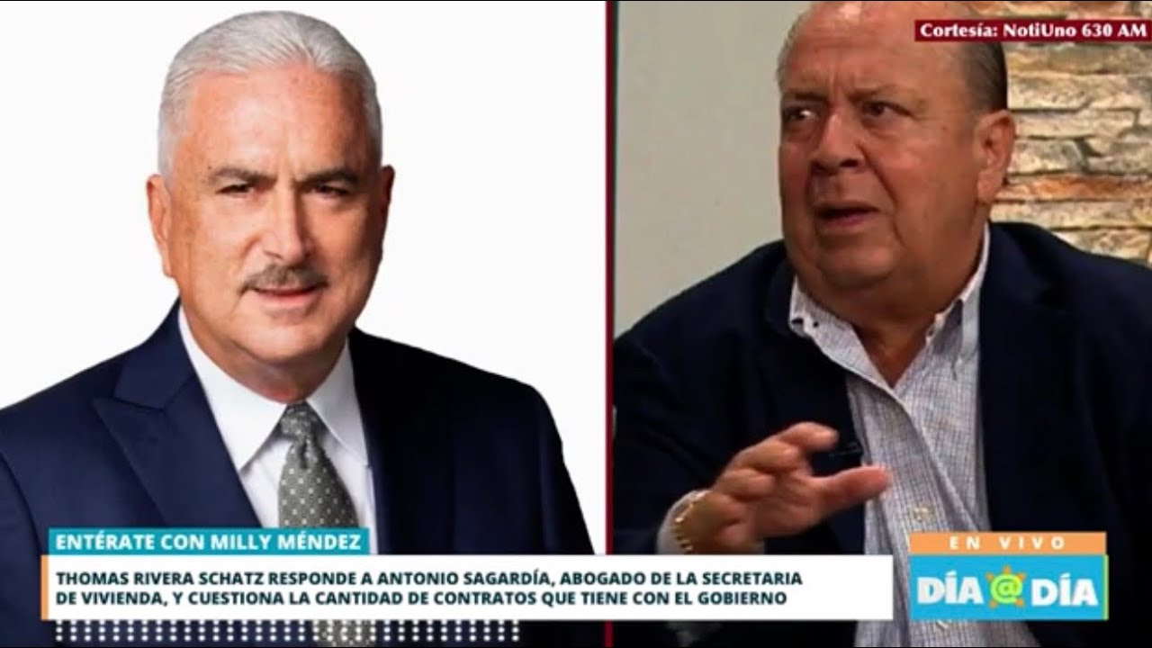 [10 MARZO 2026] Thomas Rivera Schatz le responde a Antonio Sagardía programa DÍA A DÍA.