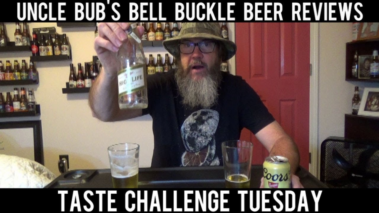 Taste Challenge Tuesday Coors Banquet 5% vs Miller High Life 4.6%