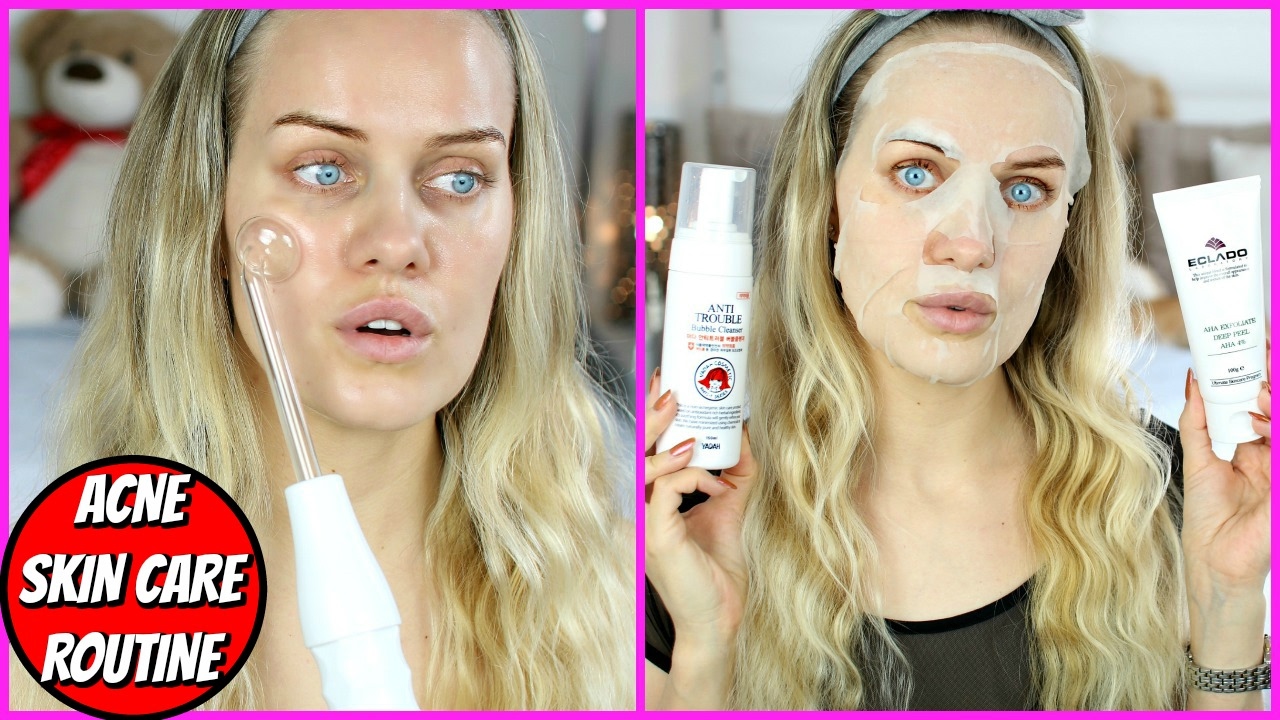 ACNE SKIN CARE ROUTINE